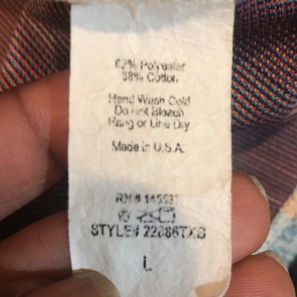 W5 (Anthropologie) Striped Rainbow Colored Knit Tie Waist Top-Size L - Picture 8 of 8